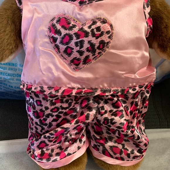 VTG 2006 Build-A-Bear Lil’ Milk Chocolate Cub” with Pink Leopard Outfit - Picture 5 of 5
